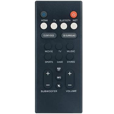 Imagem de Controle remoto de substituição VCQ9140 aplicável para Yamaha Audio Sound Bar YAS-209BL YAS-109BL YAS-209 YAS-109 ATS-2090 ATS-1090 YAS209BL YAS109BL YAS209 YAS109 ATS2090 ATS10909090 ATS1090 ATS10 ATS1090 ATS10 ATS1090 ATS109-90