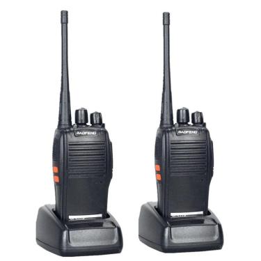 Imagem de Kit 2 Rádios Comunicação Walk Talk Bf-777S Uhf Vhf 16 Canais