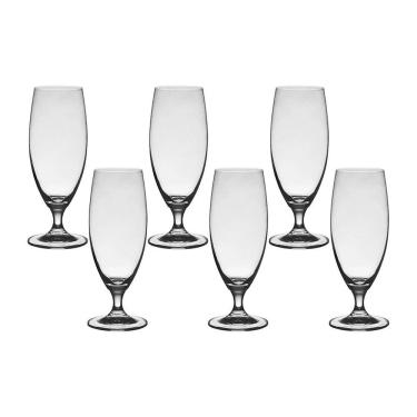 Imagem de Taça De Cristal Bohemia Para Cerveja 380 Ml Forum 6 Peças