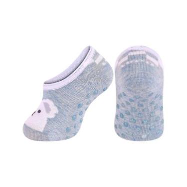 Imagem de Sapatilha Bebê Antiderrapante Menino Lupo, 16 a 23, Azul