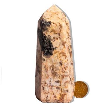 Imagem de Ponta Turmalina no Feldspato Natural 10-11cm 250-300g Tipo B - Cristai
