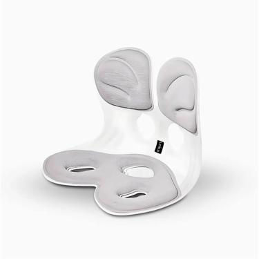 Imagem de Almofada de Apoio Lombar Cadeira Correção de Coluna G CINZA