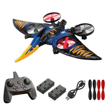 Imagem de Brinquedo Drone Jaming Pterodactyl RC de 31 cm, espuma EPP, alcance de
