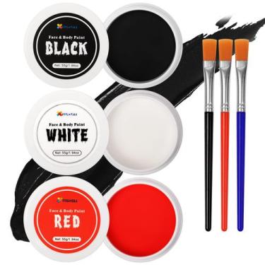 Imagem de Kit de pintura corporal nsxsu 165g de pintura facial e corporal de Hal