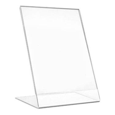 Imagem de Display A4 L Acrílico Mesa Expositor Papel 05 Peças