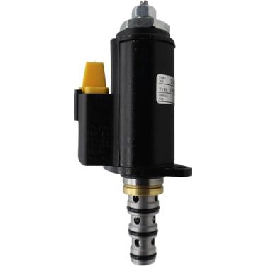 Imagem de HATRYIDA Válvula solenoide de bomba hidráulica G24YA30 para escavadeira Caterpillar CAT 321B