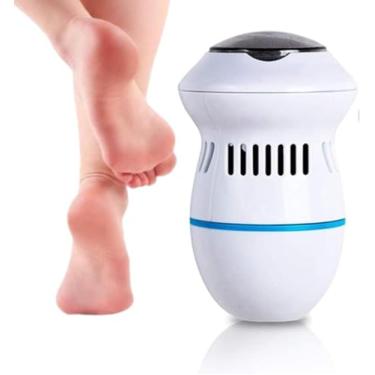 Imagem de Esfoliador Elétrica para Pés - Remove Calos com 2 Fontes de Energia e Cabeças Extras