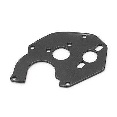 Imagem de Domary Placa de Motor de Metal RC, Suporte Fixo de Montagem Em Caixa de Liga de Alumínio, Pequeno e Leve, Fácil de Instalar e Desmontar, para Axial SCX24 90081 C10 1/24 RC Cars (Preto)