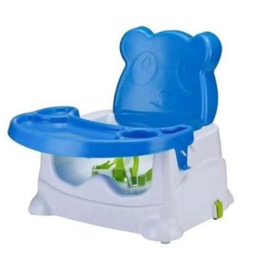 Imagem de Cadeira Booster Alimentação Ursinho Baby Style - Azul