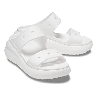 Imagem de Crocs Sandália unissex clássica, Branco, 41