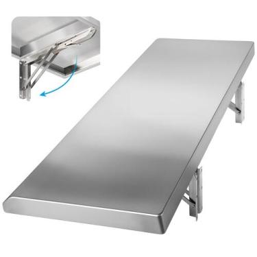 Imagem de Prateleira de concessão Toriexon Dobrável 60 x 30 cm em Aço Inoxidável