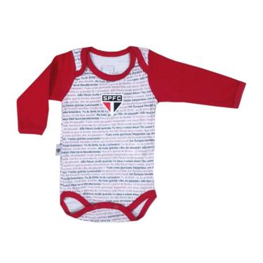 Imagem de Body São Paulo Hino Manga Longa Oficial