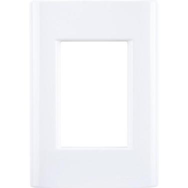 Imagem de Placa 3 Postos 4x2 Tramontina Giz Branca