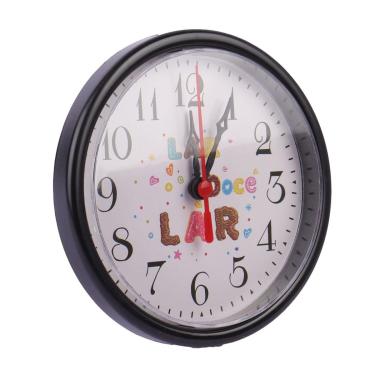 Imagem de Relógio Analógico de Parede e Mesa 15cm Doce Lar - Tudo em Caixa