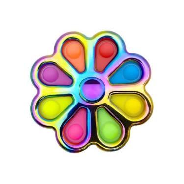 Imagem de Fidget Toy Pure Compression Popping Up Bubble Fidget Spinner