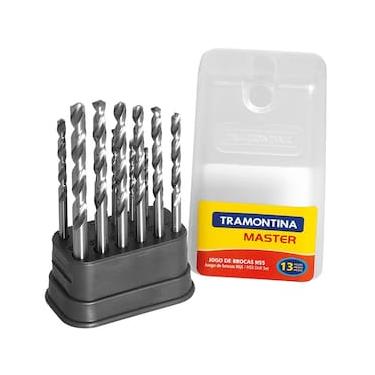 Imagem de Jogo de Brocas para Aço Tramontina - 13 Peças