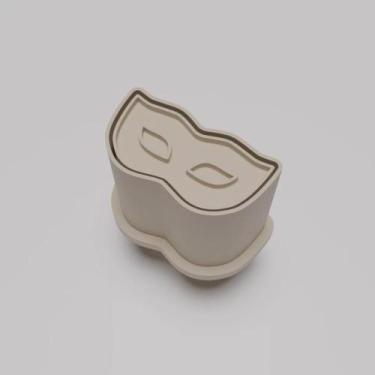 Imagem de Ejetor Modelador Doces MASCARA CARNAVAL Brigadeiros Docinhos Massa Bis