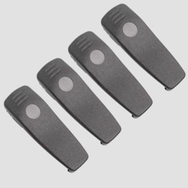 Imagem de Clip de Cinto para Rádio EP450, Presilha Profissional Compatível com Motorola EP/DEP 450, Material Resistente, Suporte Discreto para Uso Diário, Preto