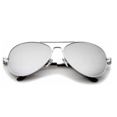 Imagem de Óculos Aviador Policial Espelhado Fantasia Cosplay Festas