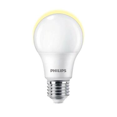 Imagem de Kit  5 Lâmpada Led Philips bulbo A60 BV  E27 Amarela - 9W