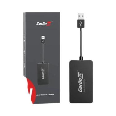 Imagem de Adaptador USB Sem Fio Android Auto CarPlay Para Rádio De Carro Android