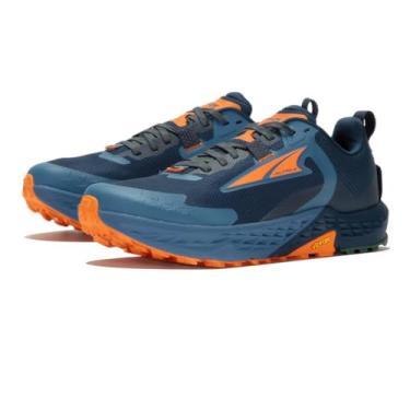 Imagem de ALTRA Men's AL0A85PE TIMP 5 Trail Running Shoe, Blue/Orange - 12.5 M US