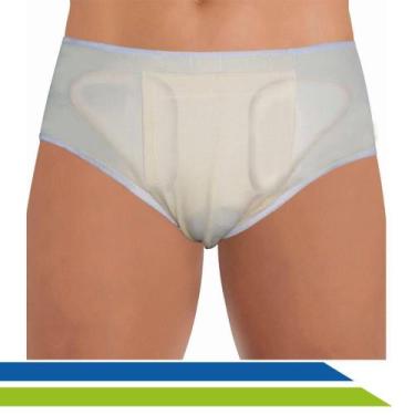 Imagem de Cueca para Hérnia Inguinal Dupla   DL261 - DILEPE,  P