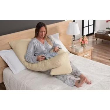Imagem de Travesseiro de corpo para gestantes (Avelã)