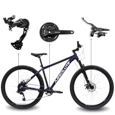 Imagem de Bicicleta Aro 29 Absolute Nero 5 Shimano Alivio 27V Freio Hidráulico Quadro Alumínio Suspensão com Trava Absolute (Azul Marinho, 15)