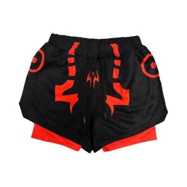 Imagem de Conjunto de Fitness Jujutsu Kaisen Masculino - Camisa 3D de Secagem Rá