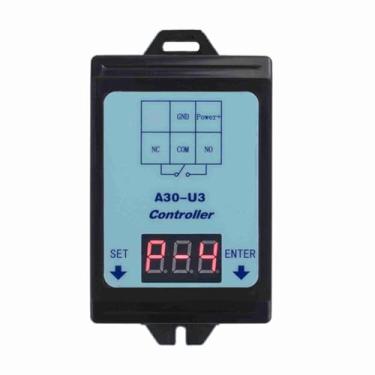 Imagem de Relé de Monitoramento de Tensão, Módulo Controlador de Atraso de Tempo DC6~80V, 4 Modos de Operação, para Temporizador de Controle de Tensão