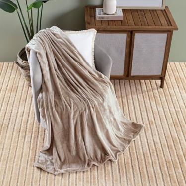 Imagem de Cobertor Ultrasoft Willow Queen 240x220cm – Manta Aconchegante e Macia para Cama Queen (siberia lisa sand)
