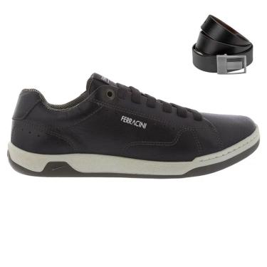 Imagem de Kit Sapatênis Ferracini Lexus Masculino + Cinto