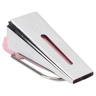 Imagem de Kit de ferramentas de encadernação de viés para fabricante de fita 5 tamanhos Conjunto de máquina de fita de viés de tecido DIY Ferramentas de bainha para acolchoamento para (Pó de 18mm)