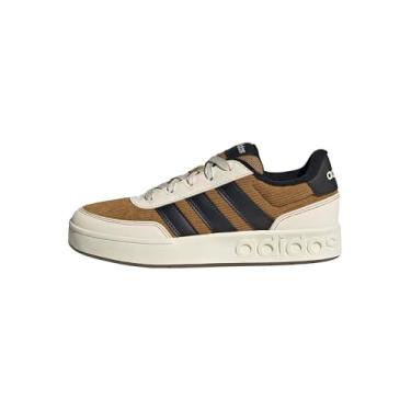 Imagem de adidas Tênis infantil unissex Breakbase, Bronze Strata/preto/branco maravilha, 16
