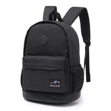 Imagem de Mochila Masculina Polo One Impermeável Reforçada Trabalho Escolar 20 Litros-Unissex