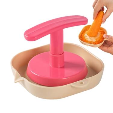 Imagem de Espremedor de alho - Cortador de vegetais | Cortador manual de legumes, picador de cenoura, ralador, triturador, portátil, multifuncional para cozinha