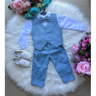 Imagem de Conjunto Miss Cherry Social com Colete Azul Serenity e Acessórios, 14