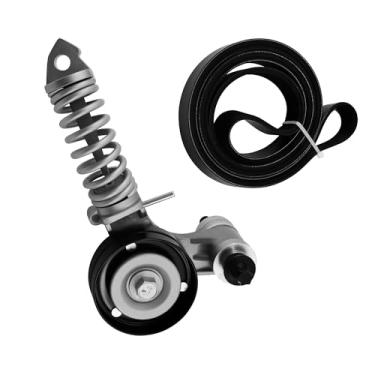 Imagem de GLOCRORET Kit de correia serpentina e tensor para motor Chevy Trax/Sonic/Buick Encore 1.4L L4 2013-2018, substitui 25195388, 55565236, 6PK1390