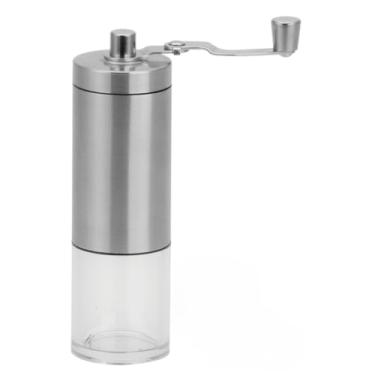 Imagem de Moedor De Café Manual Em Aço Inox E Cerâmica Com Ajuste De Moagem Portátil Grãos