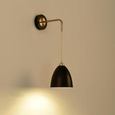 Imagem de Luminária de parede LED recarregável sem fio com controle remoto, dimerizável, longa, giratória, para uso interno, com temporizador, recarregável via USB, para banheiro, cromada.