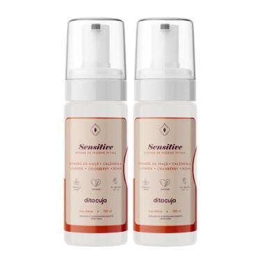Imagem de Espuma Natural de Higiene Íntima SENSITIVE  150mL  Limpeza Suave, Hidr