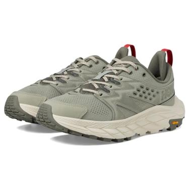 Imagem de HOKA ONE ONE Bota de caminhada masculina Anacapa Aero Low, Leite de Cevada/Aveia, 10
