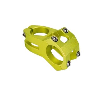 Imagem de Mesa de guidão curta para MTB 25.4/31.8x45 em liga de alumínio para bicicletas de corrida, downhill e estrada.(31.8mm-green)