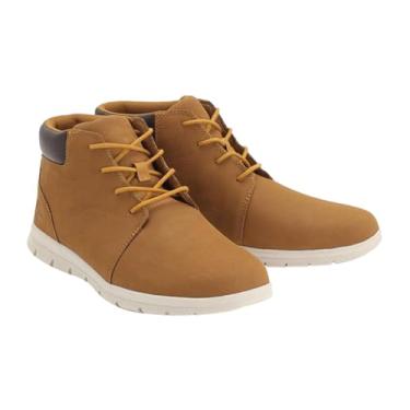 Imagem de Timberland Bota masculina básica Graydon Chukka, Nobuck de trigo, 10