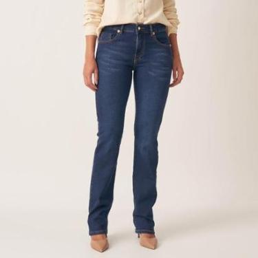 Imagem de Calça Jeans Confort Reta Judy Basica Cintura Média-Feminino