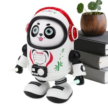 Imagem de Brinquedo Musical que Anda | Presente Interativo Para Festas E Eventos,Brinquedo Robô Elétrico que Anda com Luzes LED e Músicas | Para Crianças Aniversário Natal Ano Novo Presente Educativo