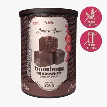 Imagem de BOMBOM DE BROWNFIT - AMOR EM LATA 250G - FOOD4FIT