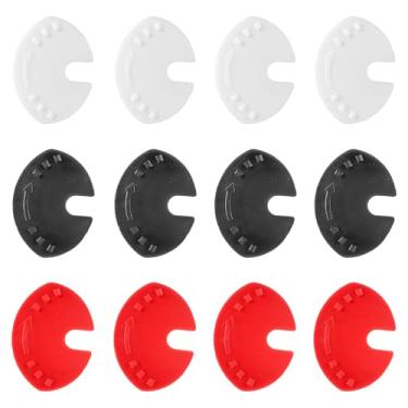 Imagem de 12 peças de tampas de lata de refrigerante, tampas de plástico reutilizáveis de 4,5 x 3,4 x 0,4 cm, tampas de tampas de tampas de tampas de tampa de tampa para bebidas, sucos de cerveja, bebidas