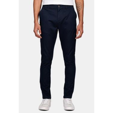 Imagem de Calça Aramis Chino Skinny Clássica Sarja Marinho-Masculino